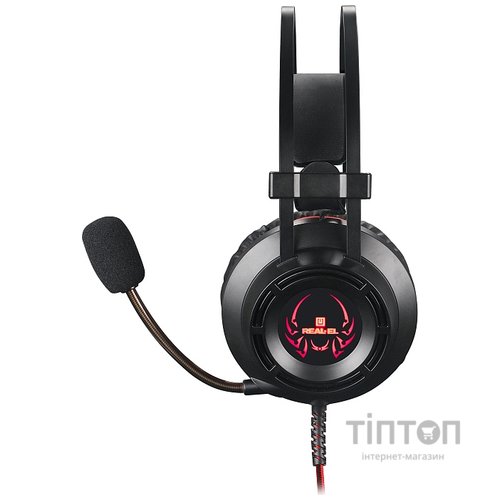 Гарнитура REAL-EL GDX-7450 Black UAH