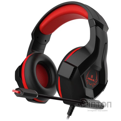 Гарнитура REAL-EL GDX-7575 Black/Red UAH