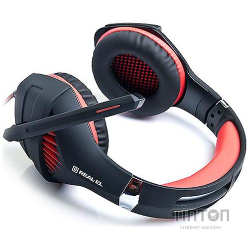 Гарнитура REAL-EL GDX-7600 Black/Red UAH
