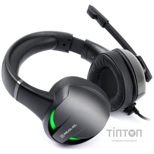 Гарнитура REAL-EL GDX-7620 Black UAH