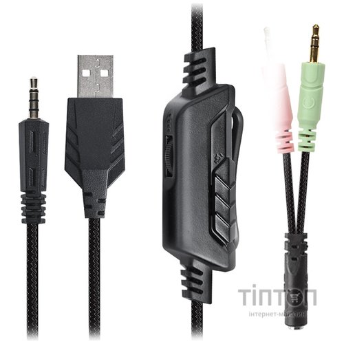 Гарнитура REAL-EL GDX-7620 Black UAH