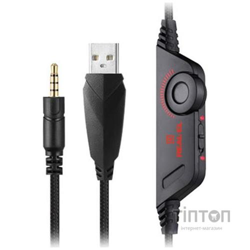 Гарнитура REAL-EL GDX-7650 Black/Red UAH