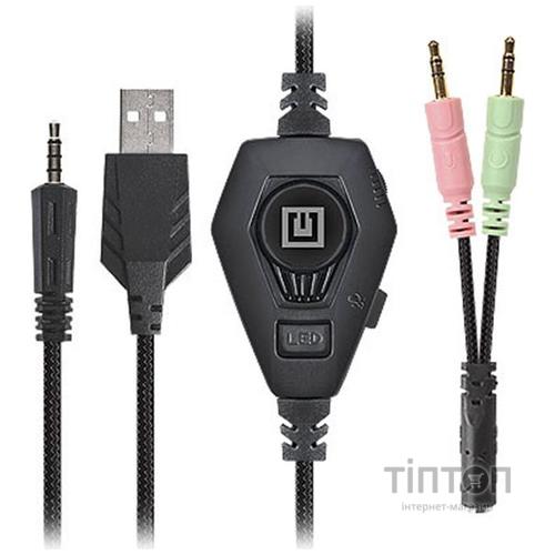 Гарнитура REAL-EL GDX-7680 Black UAH