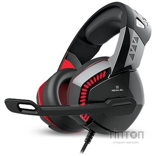 Гарнитура REAL-EL GDX-7800 Black/Red UAH