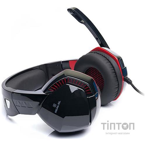 Гарнитура REAL-EL GDX-7800 Black/Red UAH