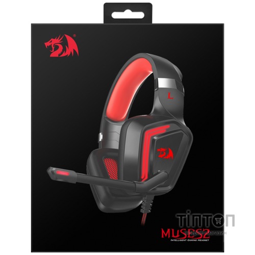Навушники Redragon Muses 2 USB Black-Red (77909)