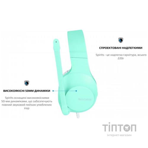 Гарнитура Sades SA-721 Spirits Cyan (sa721cnj)