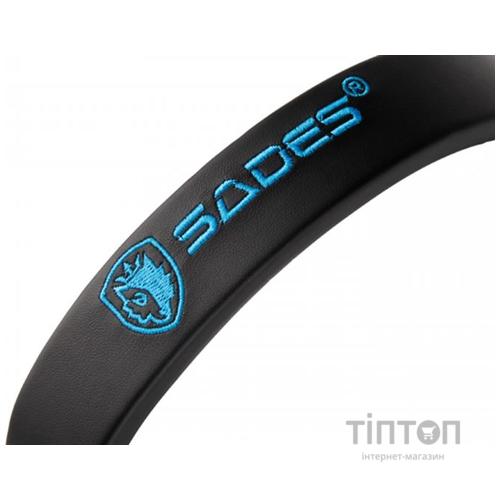 Гарнитура Sades SA-722 Dpower Black/Blue (sa722blj)