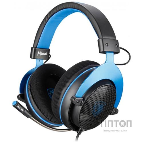 Гарнитура Sades SA-723 Mpower Blue/Black (sa723blj)