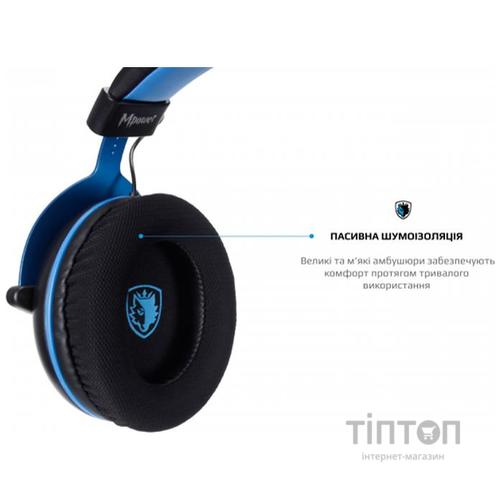 Гарнитура Sades SA-723 Mpower Blue/Black (sa723blj)