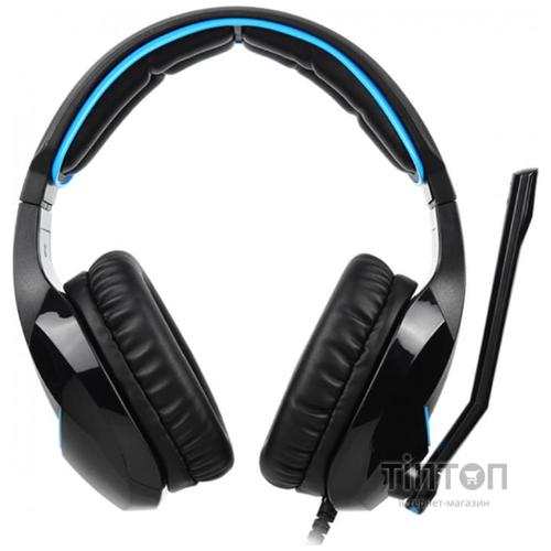 Гарнитура Sades SA-914 Wand Black/Blue LED (sa914bku)