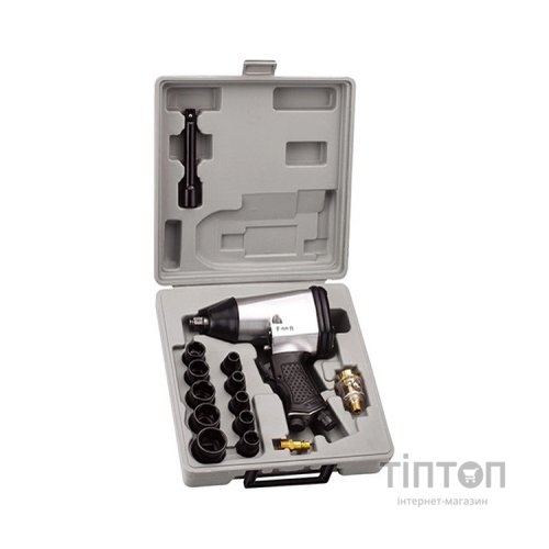 Гайковерт Airkraft пневмо 1/2" з набором інструменту 17од. (AT-5004SG)