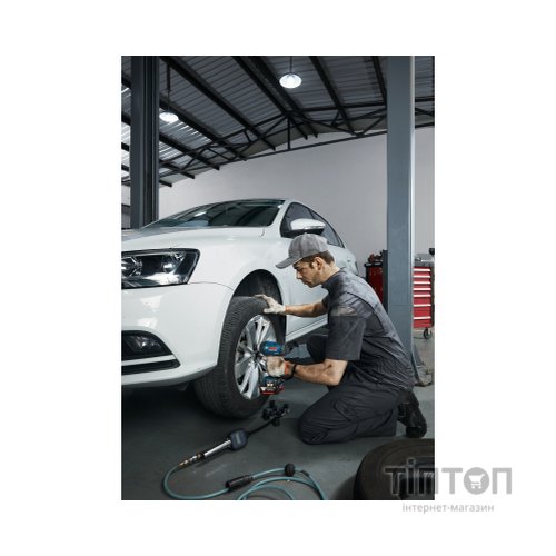 Гайковерт Bosch GDS 18V-400, 2x5Ah, 400 Нм, 0-2500 об/хв, кейс, зажим квадрат, 1.87 кг (0.601.9K0.020)