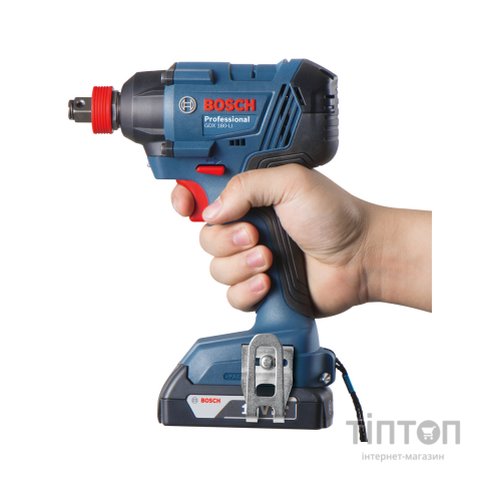 Гайковерт Bosch GDX 180-Li, 2х18 В, M6-M14, кейс (0.601.9G5.223)