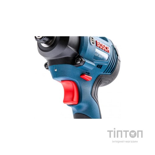 Гайковерт Bosch ударний GDR 180-Li, 2х18 В, 160 Нм, 1/4", 1.1кг, кейс (0.601.9G5.123)