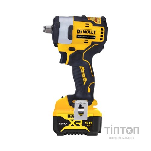Гайковерт DeWALT 12 В XR Li-lon, 338 Нм, 1 АКБ та ЗП, кейс TSTAK (DCF901P1)