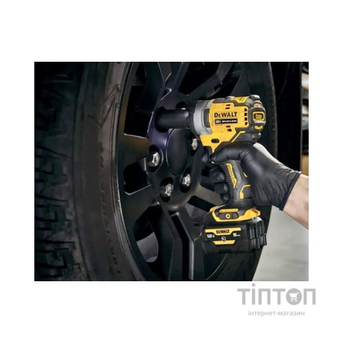 Гайковерт DeWALT 12 В XR Li-lon, 338 Нм, 1 АКБ та ЗП, кейс TSTAK (DCF903P1)