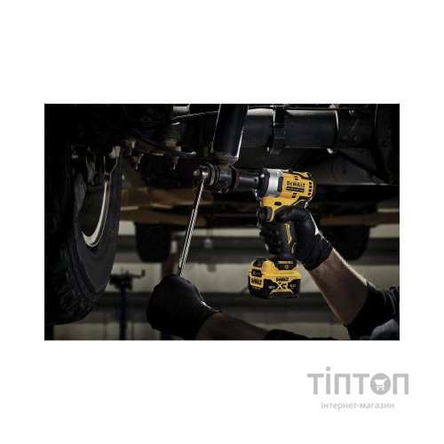 Гайковерт DeWALT 12V XR Li-lon, безщітковий, 338 Нм, 2x5Ah, кейс TSTAK (DCF901P2)