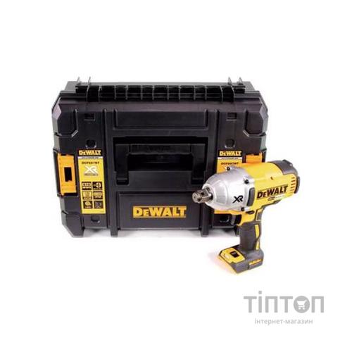 Гайковерт DeWALT 18 В XR 950 Нм, TSTAK (без АКБ і ЗП) (DCF897NT)