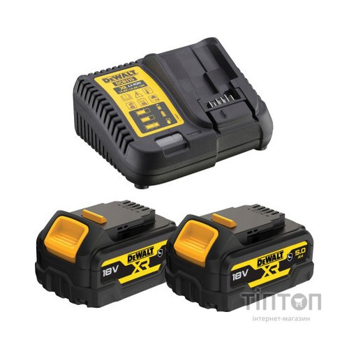 Гайковерт DeWALT 18 В XR Li-lon 2x5Ah, 1396 Нм (DCF900P2G)