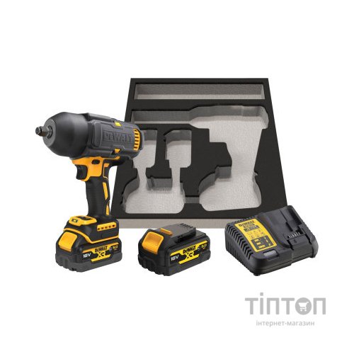 Гайковерт DeWALT 18 В XR Li-lon 2x5Ah, 1396 Нм (DCF900P2G)