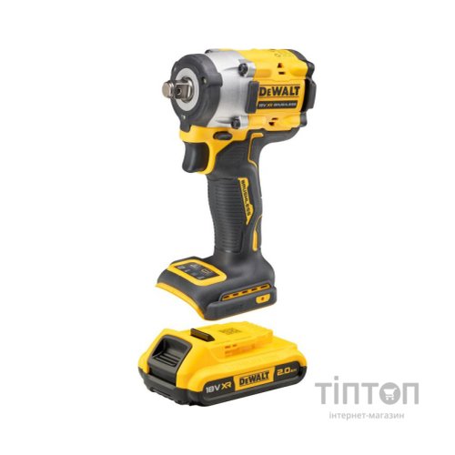 Гайковерт DeWALT 18 В XR Li-lon,406 Нм, 2 Ah, 2 АКБ, ЗП, TSTAK (DCF921D2T)