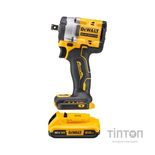 Гайковерт DeWALT 18 В XR Li-lon,406 Нм, 2 Ah, 2 АКБ, ЗП, TSTAK (DCF921D2T)