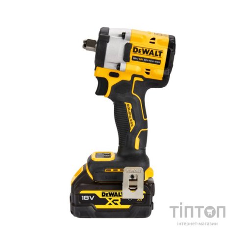 Гайковерт DeWALT 18 В XR Li-lon,406 Нм, 5 Ah, 2 АКБ, ЗП, чохол (DCF921P2G)