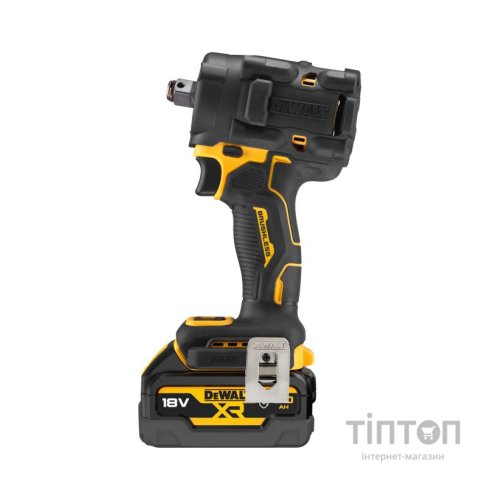 Гайковерт DeWALT 18 В XR Li-lon,406 Нм, 5 Ah, 2 АКБ, ЗП, чохол (DCF921P2G)