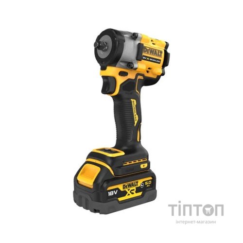 Гайковерт DeWALT 18 В XR Li-lon,406 Нм, 5 Ah, 2 АКБ, ЗП, TSTAK (DCF923P2G)