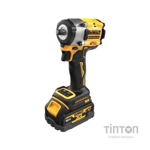 Гайковерт DeWALT 18 В XR Li-lon,406 Нм, 5 Ah, 2 АКБ, ЗП, TSTAK (DCF923P2G)