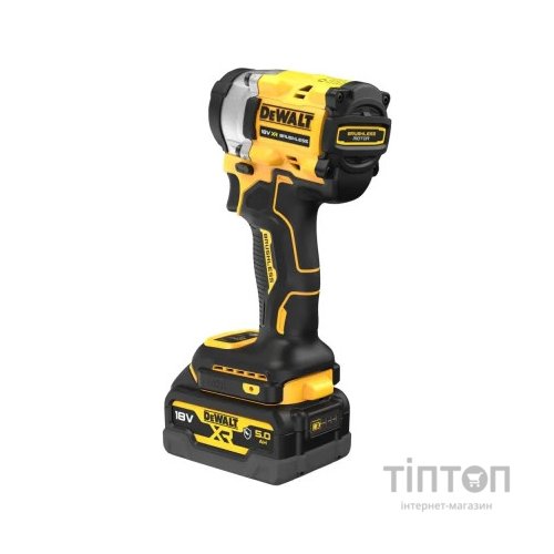Гайковерт DeWALT 18 В XR Li-lon,406 Нм, 5 Ah, 2 АКБ, ЗП, TSTAK (DCF923P2G)