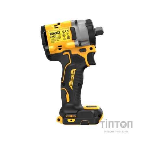 Гайковерт DeWALT 18 В XR Li-lon,406 Нм, без АКБ та ЗП, TSTAK (DCF922NT)