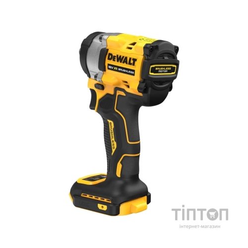 Гайковерт DeWALT 18 В XR Li-lon,406 Нм, без АКБ та ЗП, TSTAK (DCF922NT)