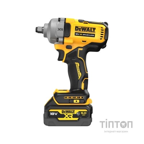 Гайковерт DeWALT 18 В XR Li-lon,812 Нм, 2 АКБ, ЗП, чохол (DCF891P2G)