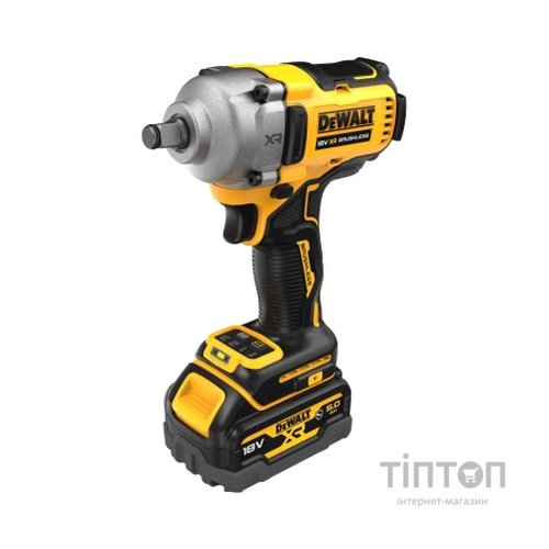 Гайковерт DeWALT 18 В XR Li-lon,812 Нм, 2 АКБ, ЗП, чохол (DCF891P2G)