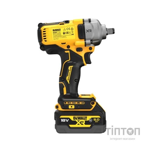 Гайковерт DeWALT 18 В XR Li-lon,812 Нм, 2 АКБ, ЗП, чохол (DCF891P2G)