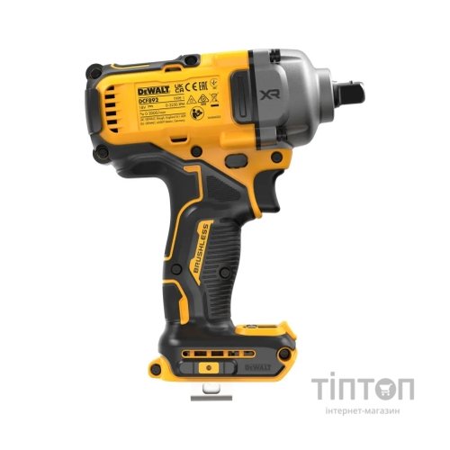 Гайковерт DeWALT 18 В XR Li-lon,812 Нм (без АКБ та ЗП) (DCF892N)