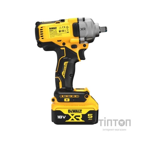 Гайковерт DeWALT ударний 18 В XR Li-lon, 2x5Ah, безщітковий, 812 Нм, TSTAK (DCF891P2T)