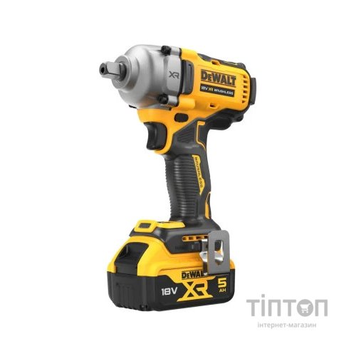 Гайковерт DeWALT ударний 18 В XR Li-lon, 2x5Ah, безщітковий, 812 Нм, TSTAK (DCF892P2T)