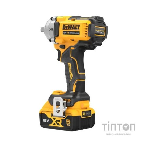 Гайковерт DeWALT ударний 18 В XR Li-lon, 2x5Ah, безщітковий, 812 Нм, TSTAK (DCF892P2T)