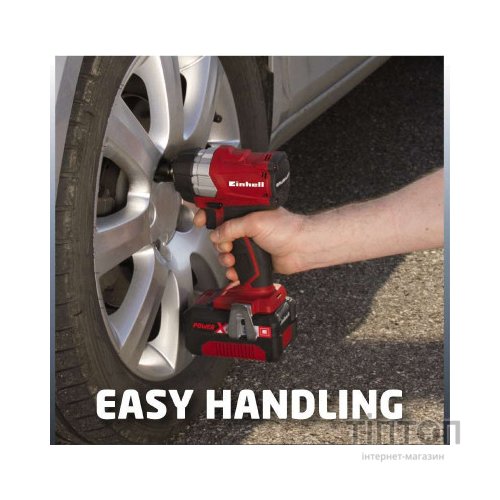 Гайковерт Einhell TP-CW 18 Li BL - Solo, PXC, 18В (без АКБ і ЗП) (4510040)