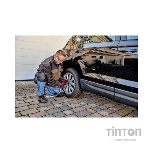 Гайковерт Einhell з набором пневматичних інструментів 10 шт. (4020577)