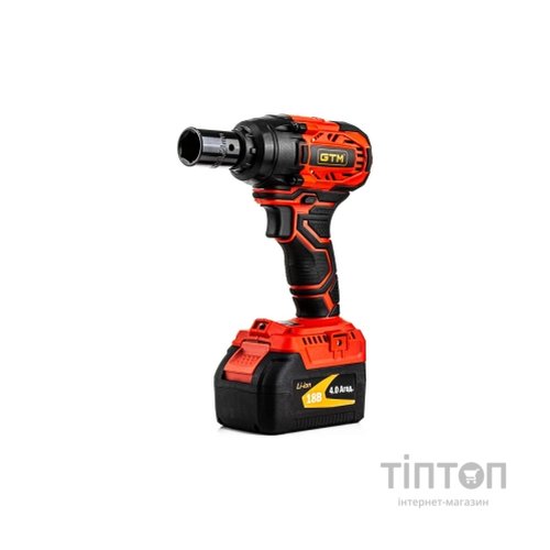 Гайковерт GTM IWC18/320BL, 18В, 320Нм, 1/2", 2x4Ah, кейс (IWC18/320BL)