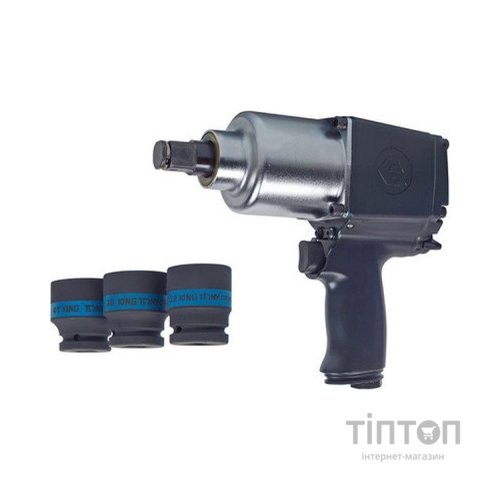 Гайковерт KING TONY пневмо 3/4", 800 Нм (P33621-075B)