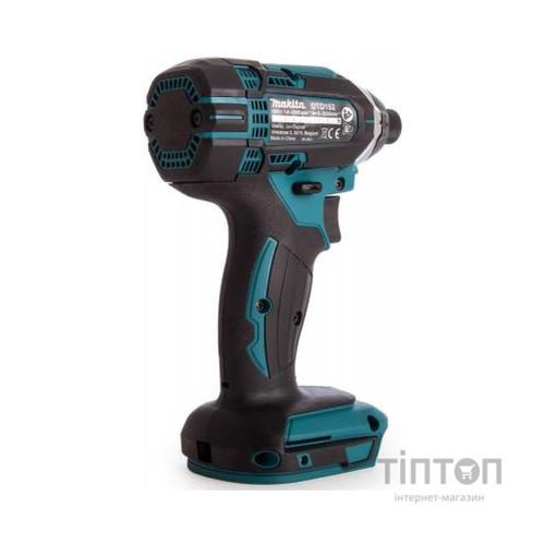 Гайковерт Makita акумуляторний ударний LXT, 18В, 165Нм (без акумулятора) (DTD152Z)