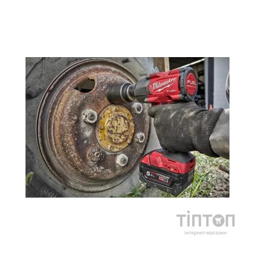 Гайковерт Milwaukee імпульсний 1/2"881 Нм з фрикційним кільцем M18 FMTIW2F12-502X (4933478450)