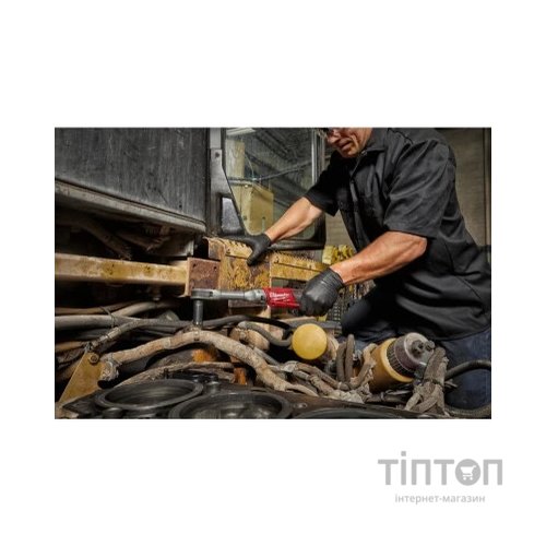 Гайковерт Milwaukee кутовий подовжений 3/8" M12 FIR38LR-0, 75Нм (без АКБ та ЗП) (4933471500)