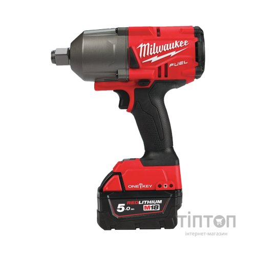 Гайковерт Milwaukee високомоментний 3/4" 2034Нм M18 FUEL ONEFHIWF34-502X ONE-KEY (4933459730)