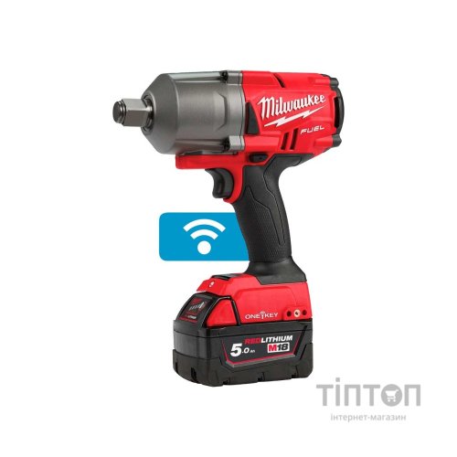 Гайковерт Milwaukee високомоментний 3/4" 2034Нм M18 FUEL ONEFHIWF34-502X ONE-KEY (4933459730)
